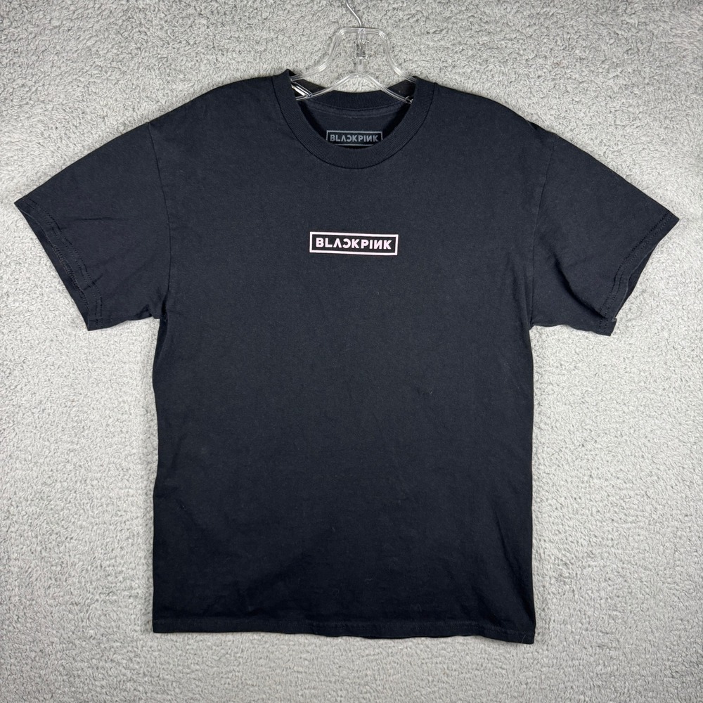 Blackpink‎ Born Pink World Tour 2023 Graphic T-Shirt Black Medium Concert Merch